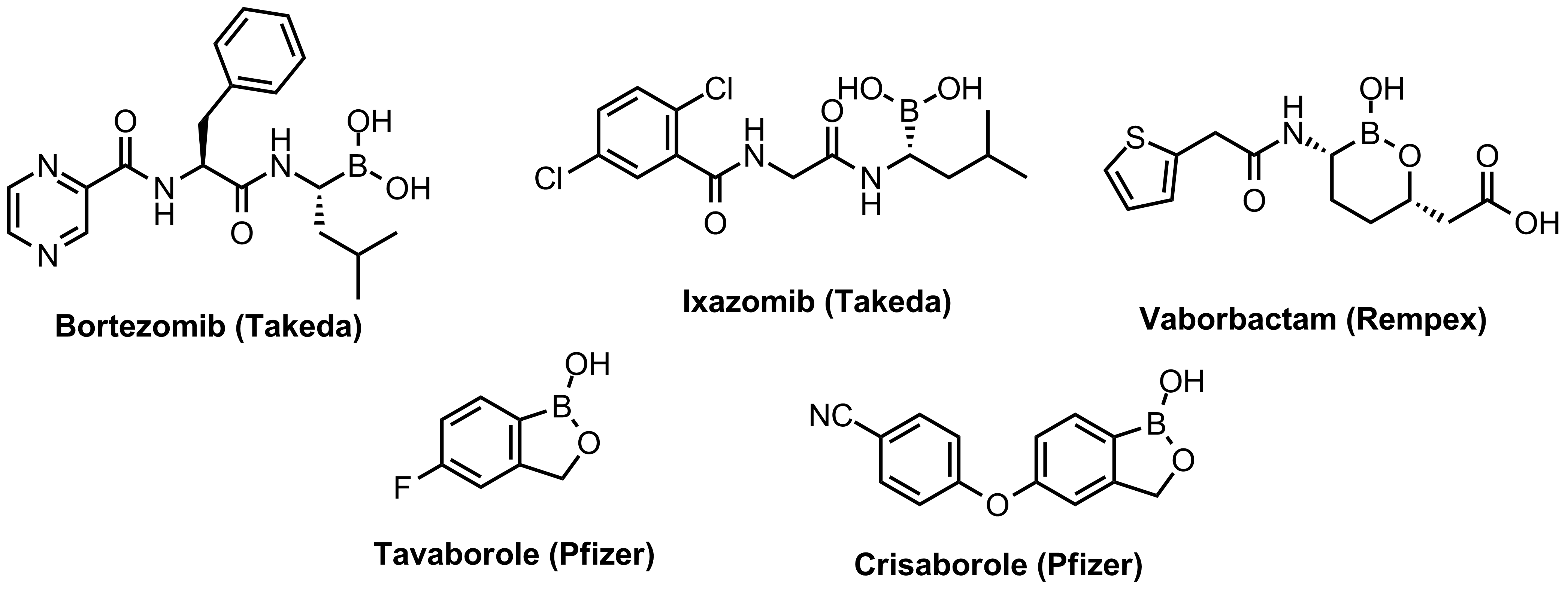 Approved Boronic Drugs