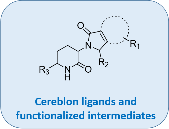 Cereblon ligands and functionalized intermediates