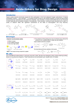 Azide-linkers for Drug Design