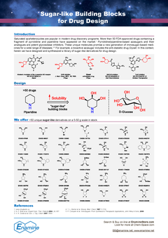 Sugar-like Building Blocks