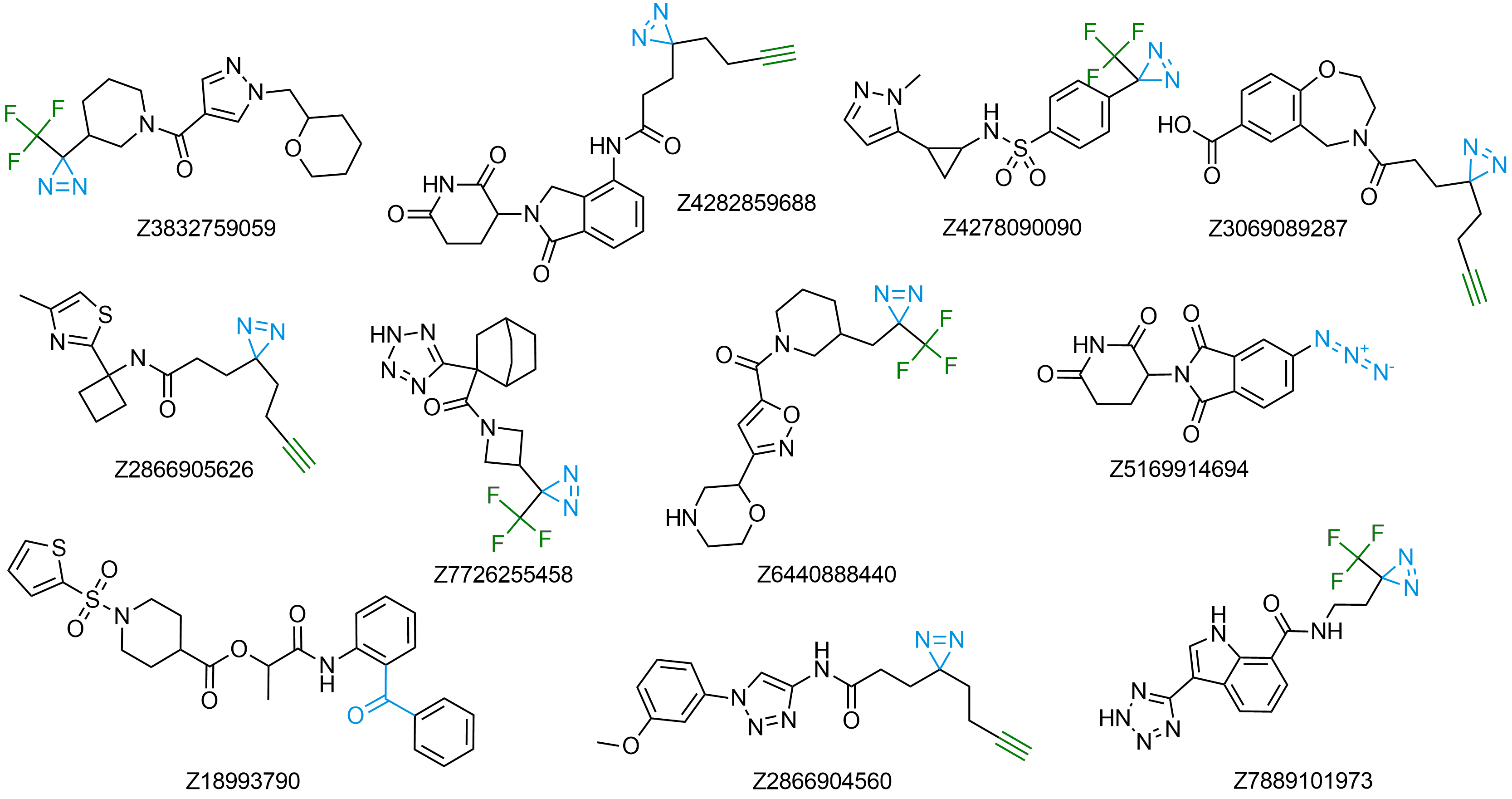 Examples of compounds