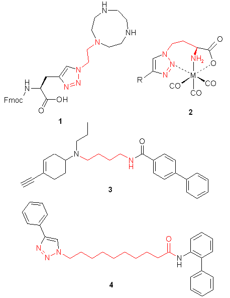 Derivatives of functionalized azides